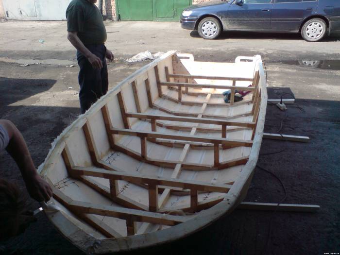 Изготовление лодки из полипропилена своими руками