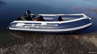Лодка SOLAR 380, с мотором SUZUKI 15