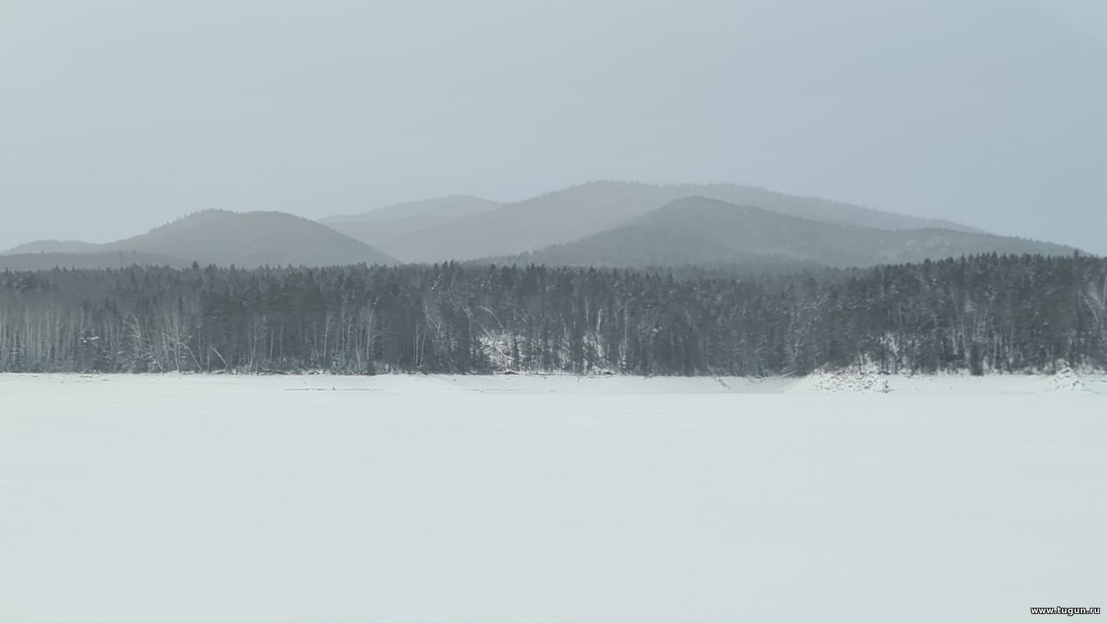 Бахта Красноярское водохранилище