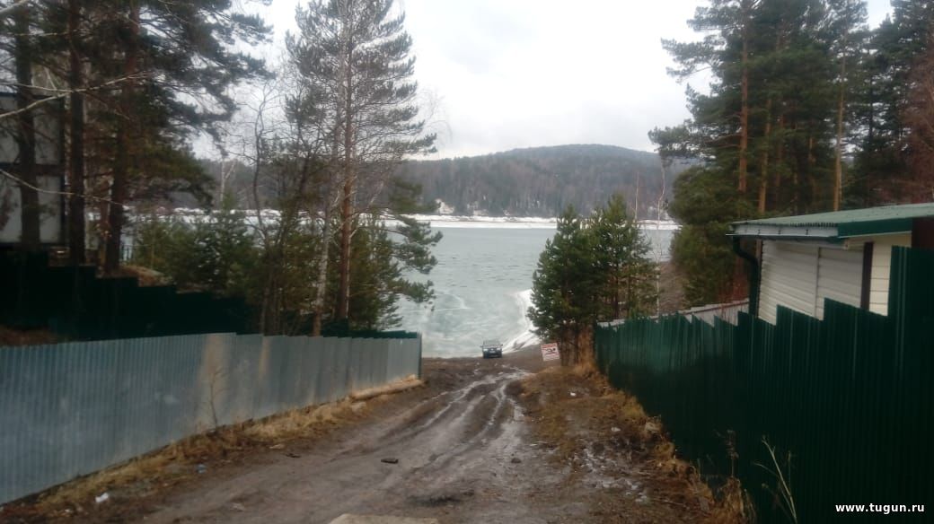 Красноярское море залив Шумиха осень