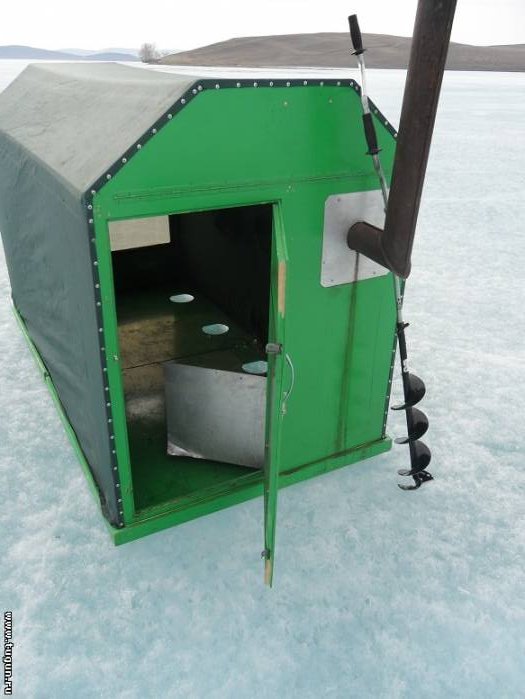 Зимняя палатка для рыбалки своими руками - пошаговое руководство