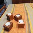 подсвечник квадратный